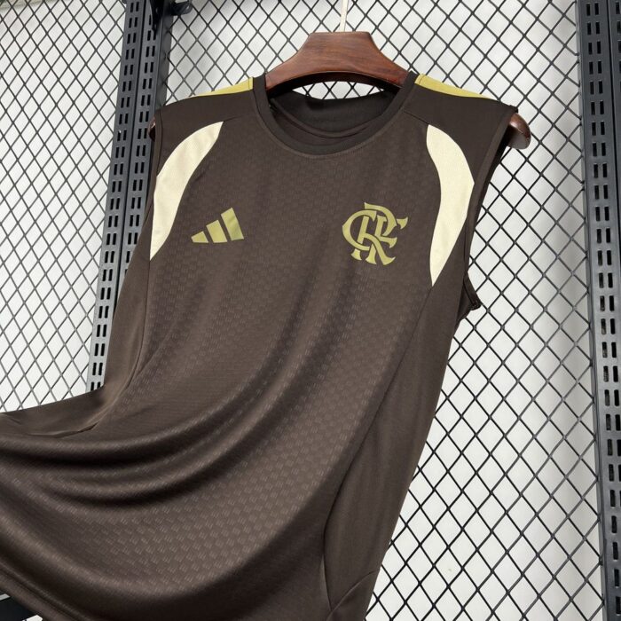 Mens Flamengo 2025/26 Pre-Match Vest Jersey 2