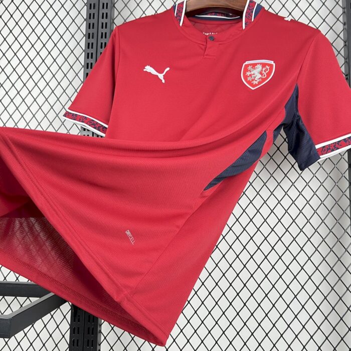 Mens Czech Republic 2026 World Cup Home Jersey 3