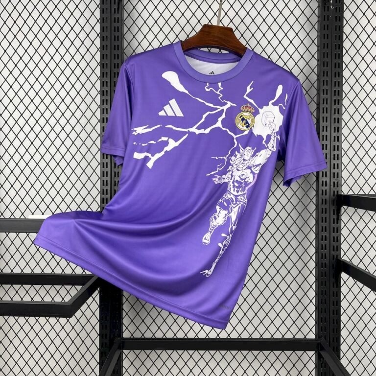 Mens Real Madrid 2025/26 Pre-Match Jersey 7