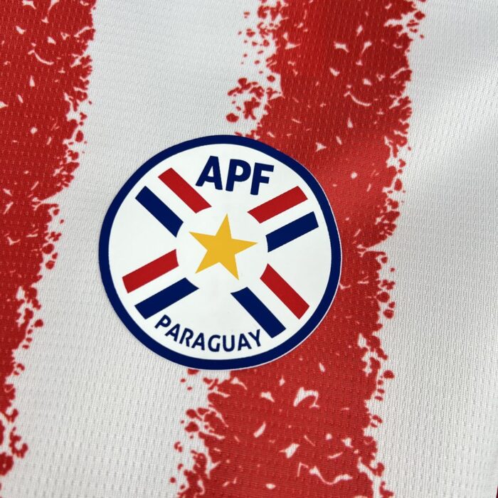 Mens Paraguay 2026 World Cup Home Jersey 5