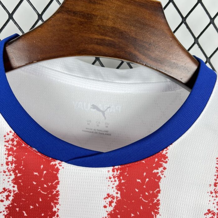 Mens Paraguay 2026 World Cup Home Jersey 4