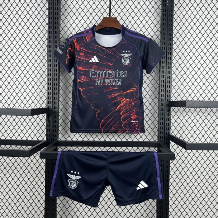 Kids Benfica 2025/26 Fourth Kit 6