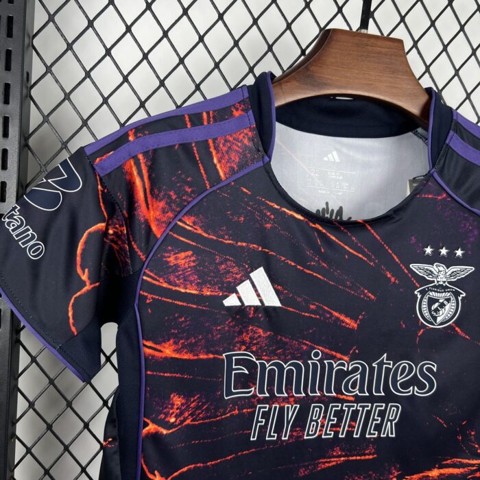 Kids Benfica 2025/26 Fourth Kit 5