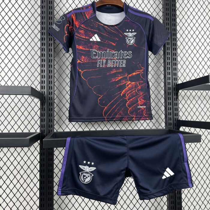 Kids Benfica 2025/26 Fourth Kit 3