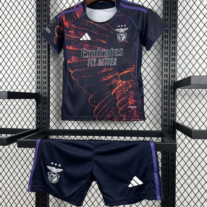 Kids Benfica 2025/26 Fourth Kit 2