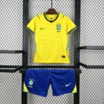 Kids Brazil 2026 World Cup Home Kit 6