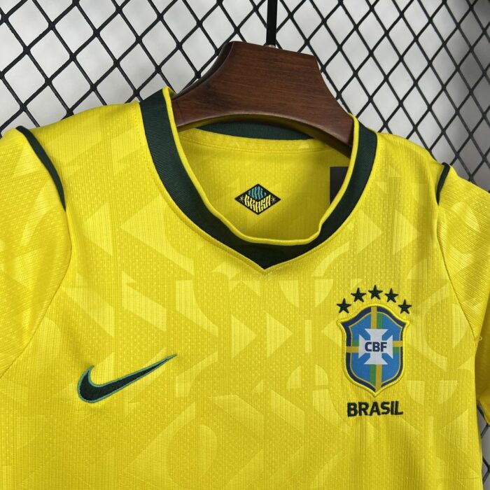 Kids Brazil 2026 World Cup Home Kit 5