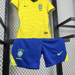 Kids Brazil 2026 World Cup Home Kit 2