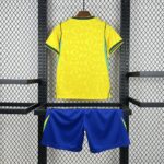 Kids Brazil 2026 World Cup Home Kit 1