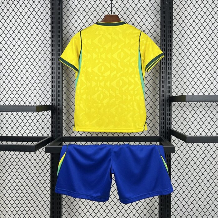 Kids Brazil 2026 World Cup Home Kit 1