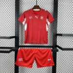 Kids Switzerland 2026 World Cup Home Kit 6