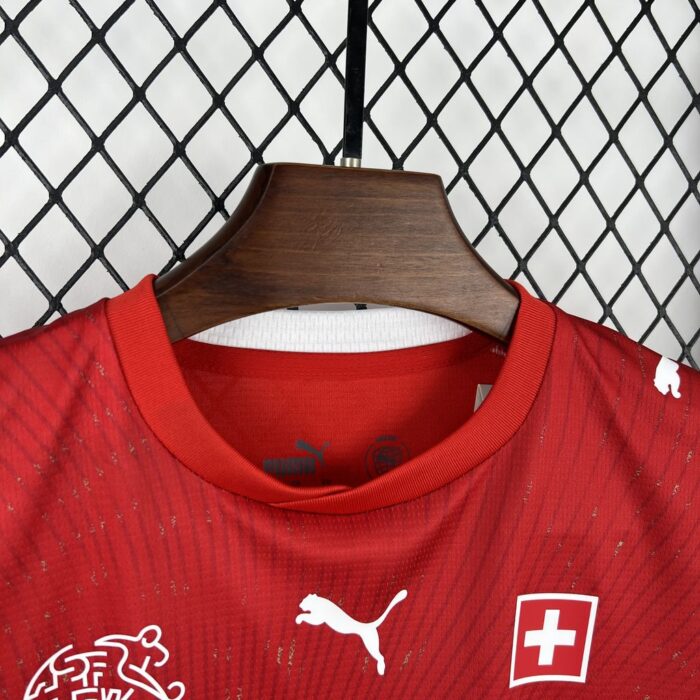 Kids Switzerland 2026 World Cup Home Kit 5