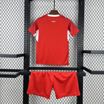 Kids Switzerland 2026 World Cup Home Kit 1