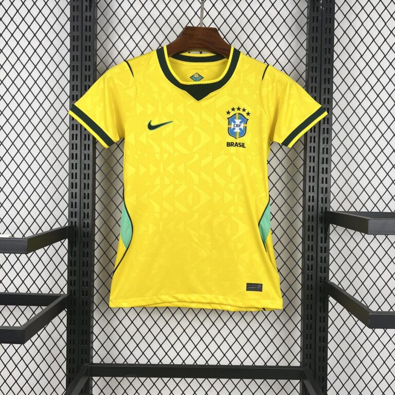 Womens Brazil 2026 World Cup Home Jersey 8
