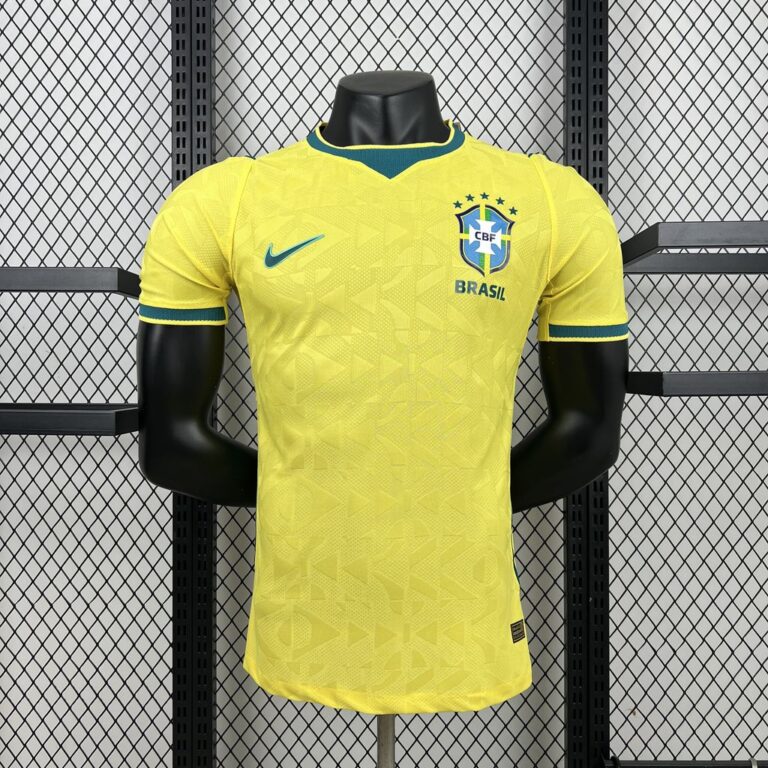 Mens Brazil 2026 World Cup Home Jersey Player Version 9