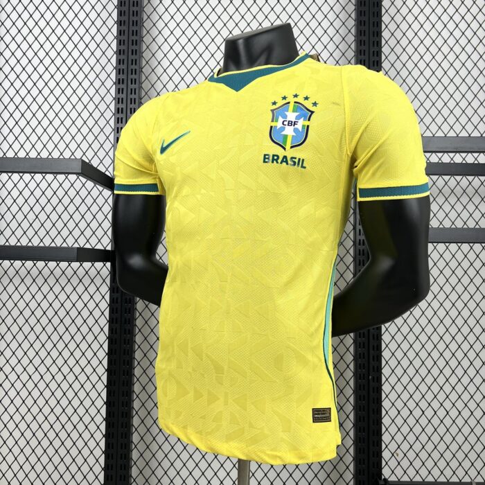 Mens Brazil 2026 World Cup Home Jersey Player Version 3