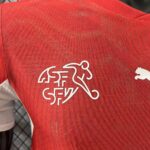 Mens Switzerland 2026 World Cup Home Jersey Player Version 7