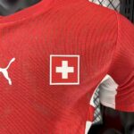 Mens Switzerland 2026 World Cup Home Jersey Player Version 6