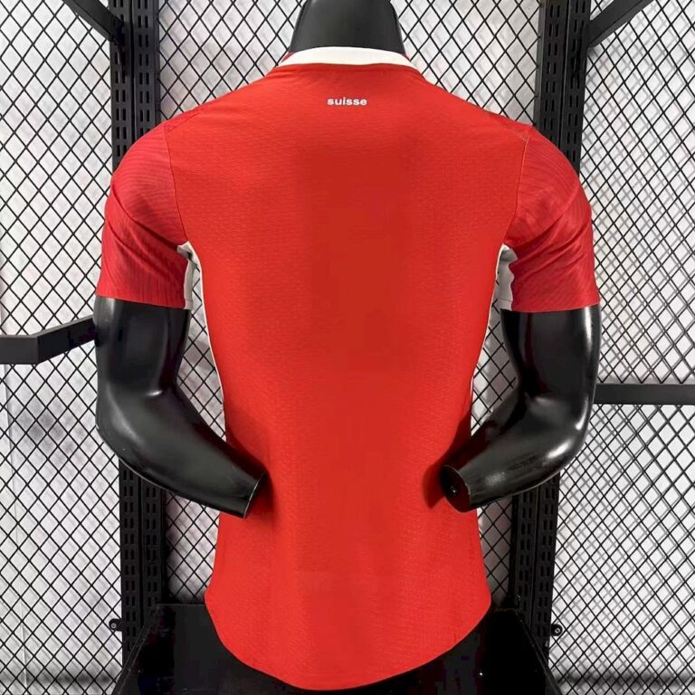 Mens Switzerland 2026 World Cup Home Jersey Player Version 1