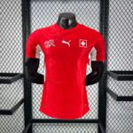 Mens Switzerland 2026 World Cup Home Jersey Player Version