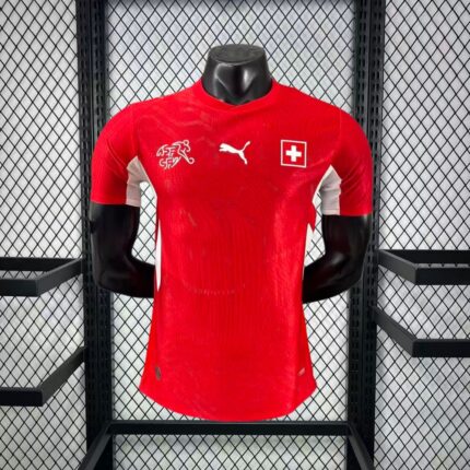 Mens Switzerland 2026 World Cup Home Jersey Player Version