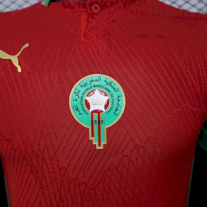 Mens Morocco 2026 World Cup Home Jersey Player Version 4