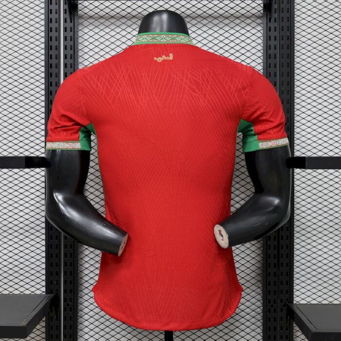 Mens Morocco 2026 World Cup Home Jersey Player Version 1