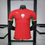Mens Morocco 2026 World Cup Home Jersey Player Version