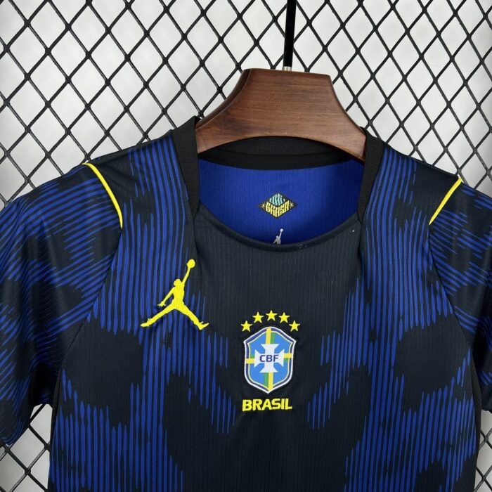 Kids Brazil 2026 World Cup Away Kit 3
