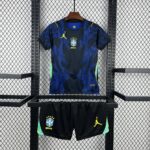 Kids Brazil 2026 World Cup Away Kit 5