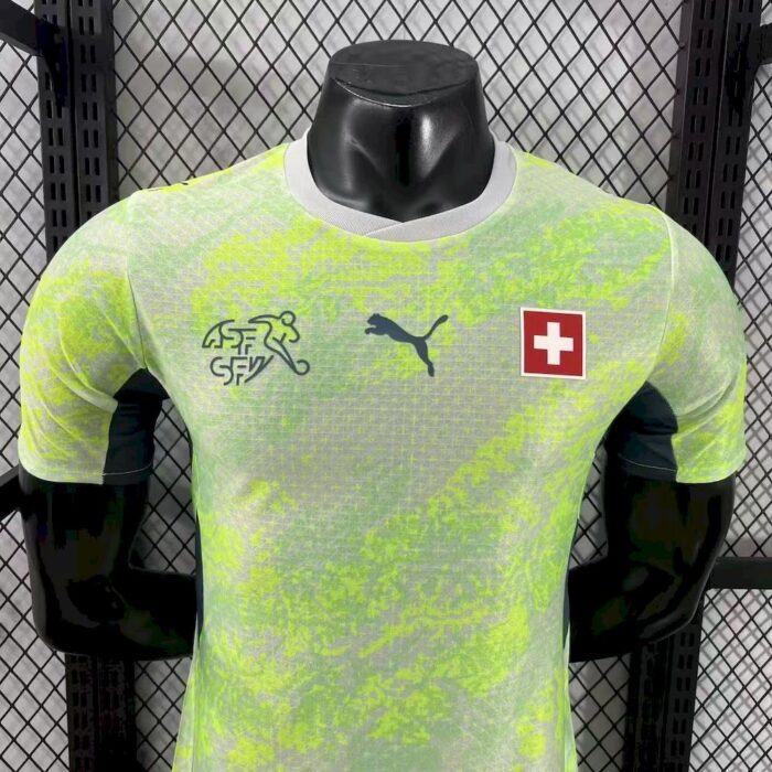 Mens Switzerland 2026 World Cup Away Jersey Player Version 5
