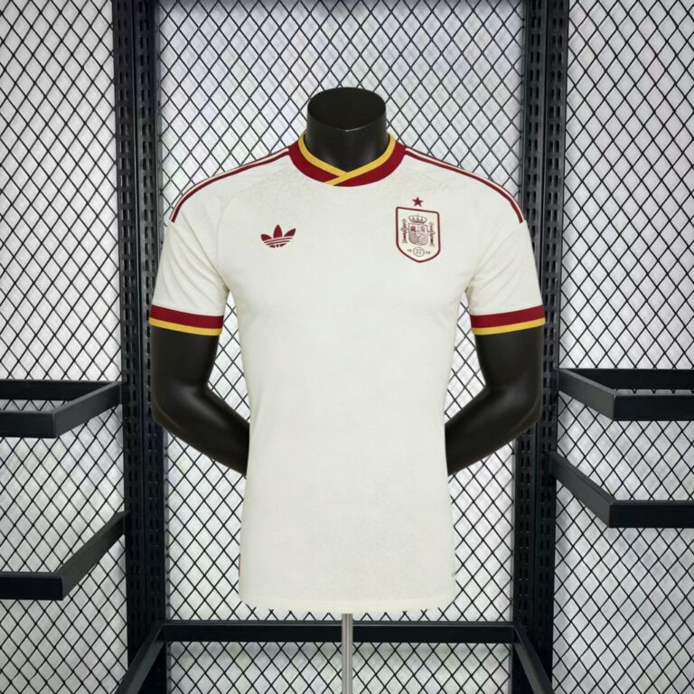 Mens Spain 2026 World Cup Away Jersey Player Version