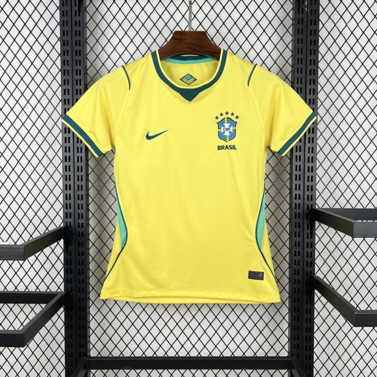 Womens Brazil 2026 World Cup Home Jersey 6