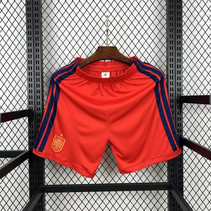 Mens Spain 2026 World Cup Home Shorts 5