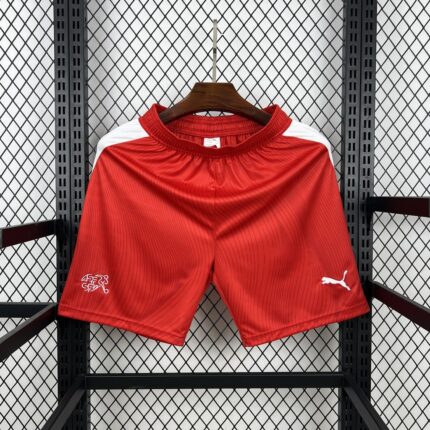 Mens Switzerland 2026 World Cup Home Shorts 6