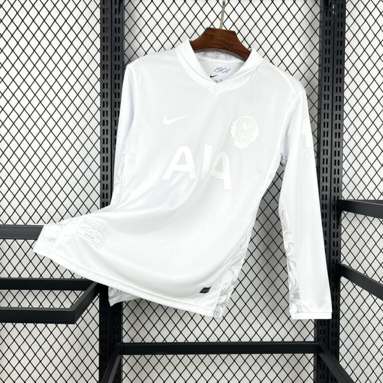 Mens Tottenham Hotspur 2025/26 125th Anniversary Long Sleeve Jersey 8