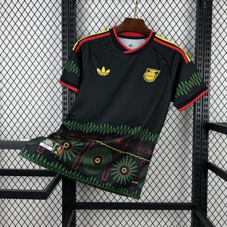 Mens Jamaica x Bob Marley 2026 Away Jersey 8