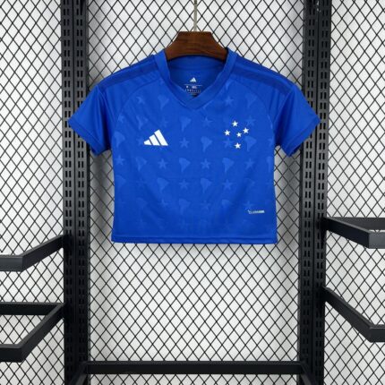 Womens Cruzeiro Crop Top 2026/27 Home Jersey 7