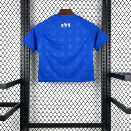 Womens Cruzeiro Crop Top 2026/27 Home Jersey 1