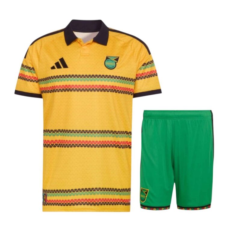 Kids Jamaica x Bob Marley 2026 Home Jersey Kit