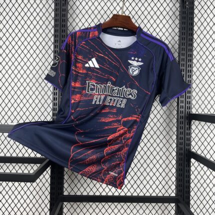Mens Benfica 2025/26 Fourth Jersey 8