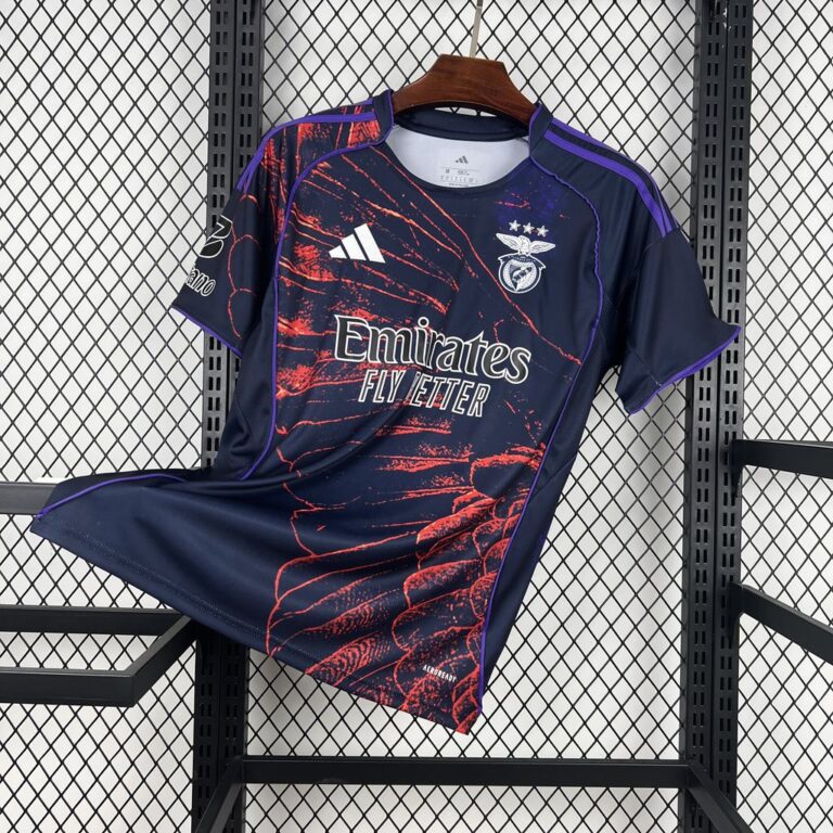 Mens Benfica 2025/26 Fourth Jersey 8