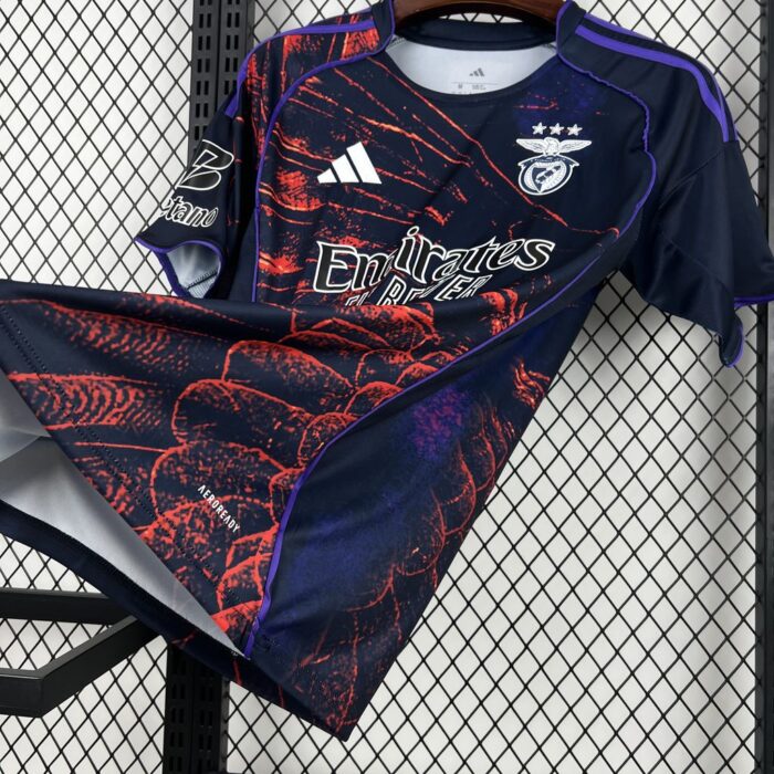 Mens Benfica 2025/26 Fourth Jersey 3
