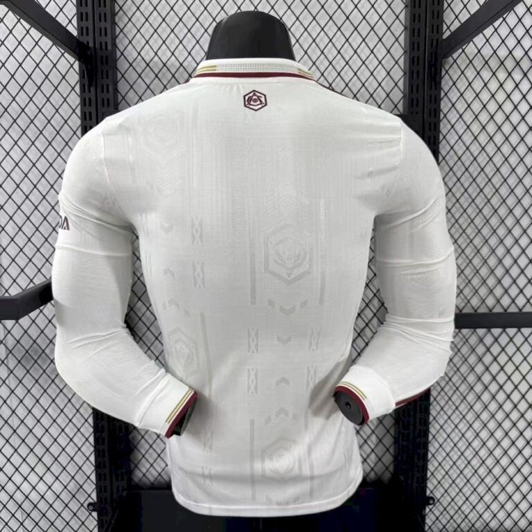 Mens Arsenal 2025/26 Third Long Sleeve Jersey Player Version 1