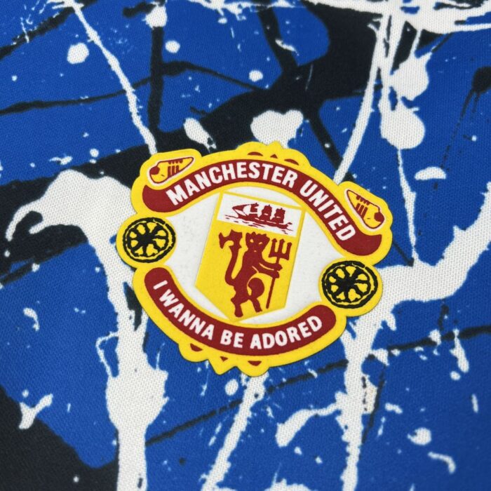 Mens Manchester United x Stone Roses 2025/26 Long Sleeve Jersey 4
