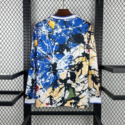 Mens Manchester United x Stone Roses 2025/26 Long Sleeve Jersey 1