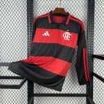 Mens Flamengo 2026/27 Home Long Sleeve Jersey 7