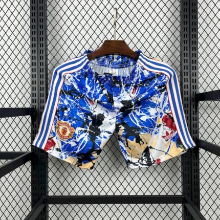 Mens Manchester United x Stone Roses 2025/26 Shorts 6