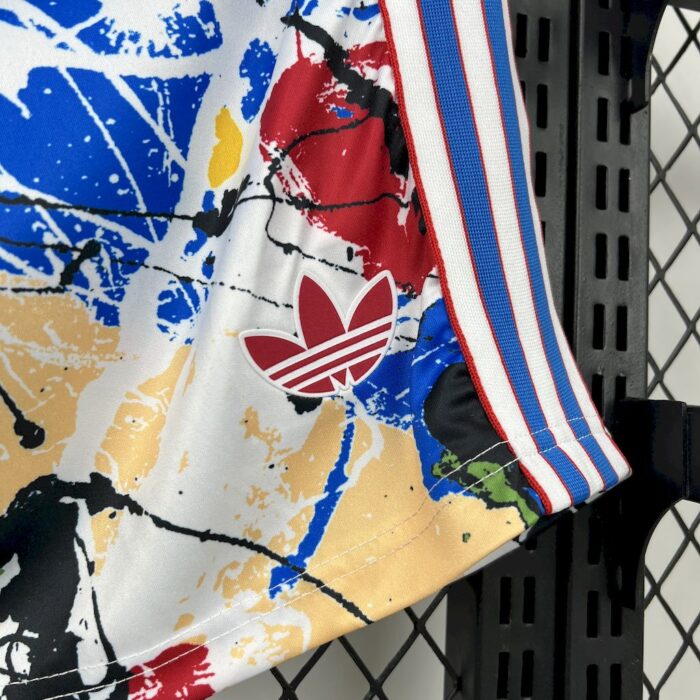 Mens Manchester United x Stone Roses 2025/26 Shorts 2