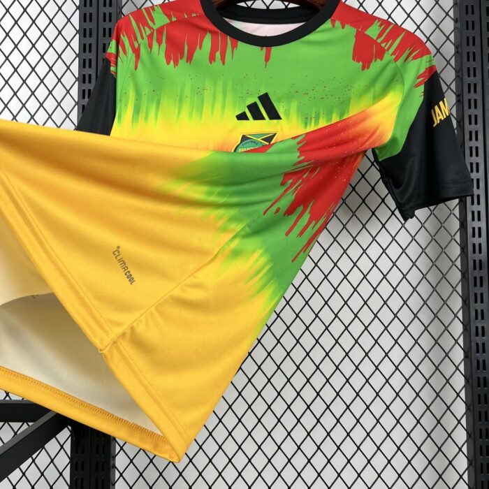 Mens Jamaica x Bob Marley 2026 Pre Match Jersey 2